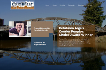 website design for auto repair shops