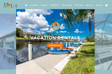 website design for rental company